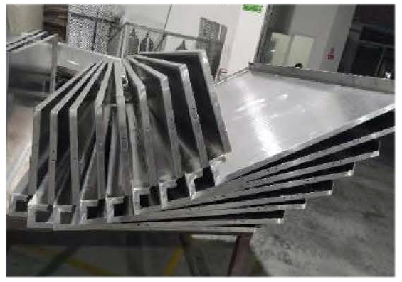 Fluoro Aluminum Zinc Sheet Bending